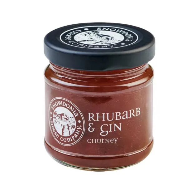 Snowdonia Rhubarb & Gin Chutney