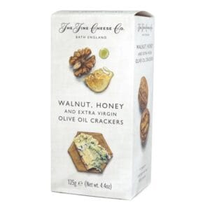 Fine Cheese Co. walnut honey olive oil crackers box