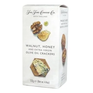 Fine Cheese Co. walnut honey olive oil crackers box