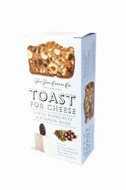 The Fine Cheese Co Toast For Cheese Date, Hazelnut & Pumpkin Seed
