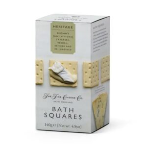 Bath Squares cracker box with cheese