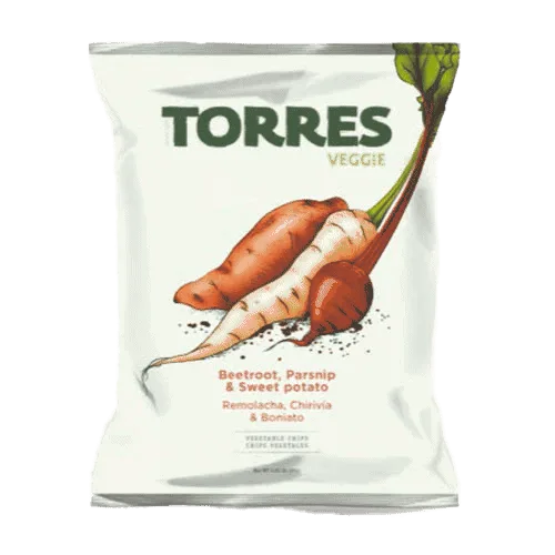 Torres Vegetable Crisps with Beetroot, Parsnip and Sweet Potato