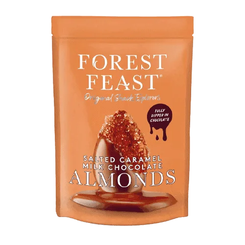 Forest Feast Salted Caramel Milk Chocolate Almonds