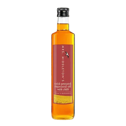 Mrs Middleton's Cold-pressed rapeseed oil with Chilli