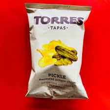 Torres Tapas Pickle Flavour Potato Chips Bag