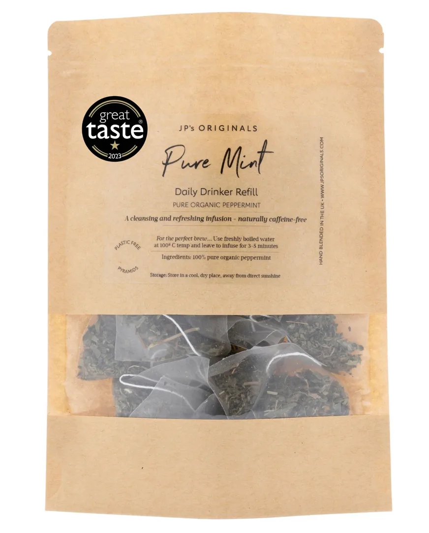 JP's Originals Pure Mint tea refill packet