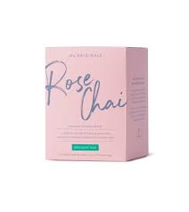 Rose Chai tea box packaging