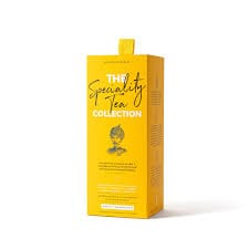 Yellow specialty tea collection box