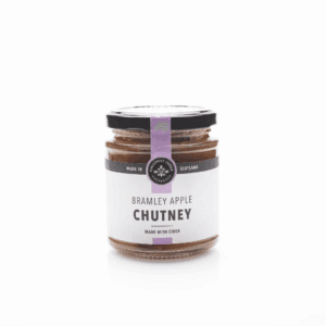Bramley apple chutney jar made in Scotland