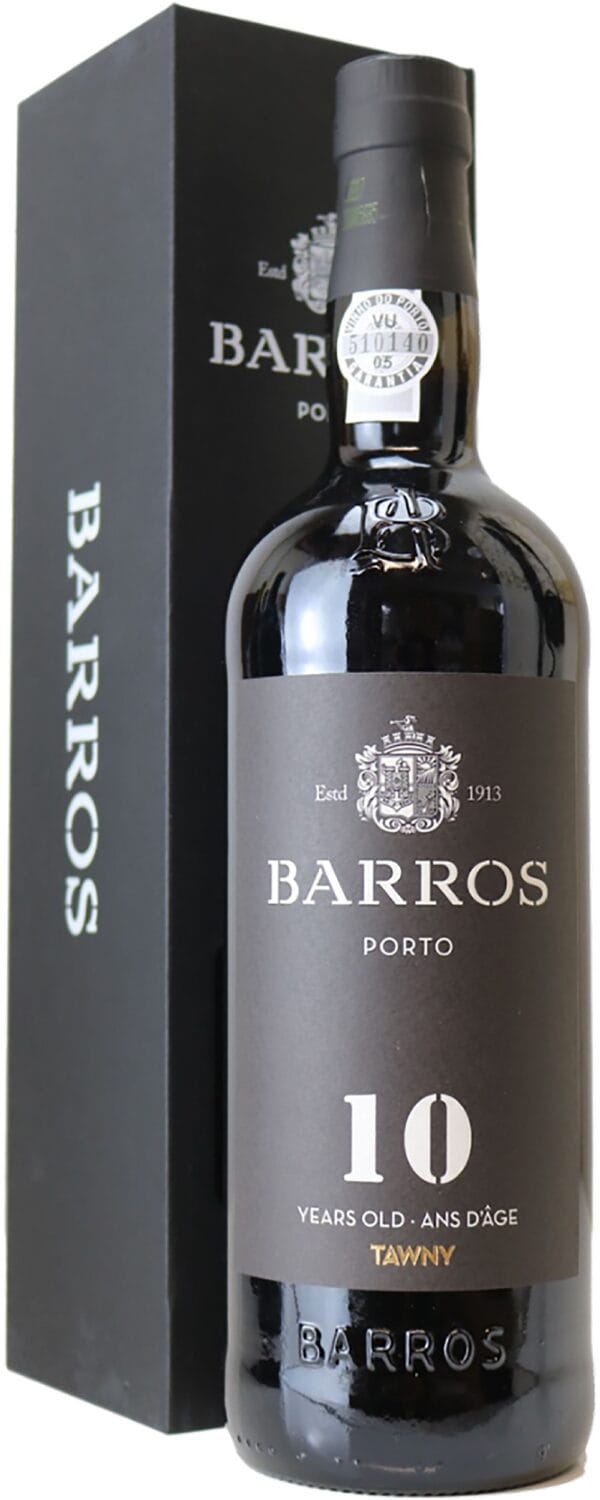 Barros 10-year-old Tawny Porto in black packaging