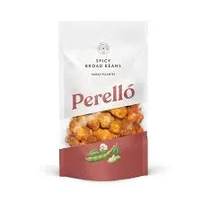 Perelló spicy broad beans snack package