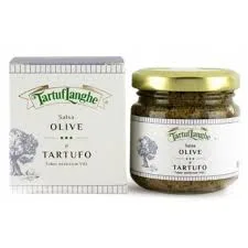 TartufLanghe Truffle Olive Sauce in jar and box