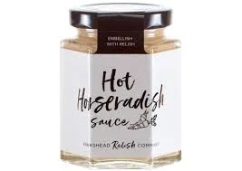 Jar of Hot Horseradish Sauce by Hawkshead Relish Company
