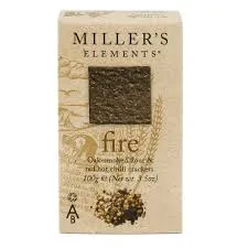 Miller's Elements Fire Crackers packaging