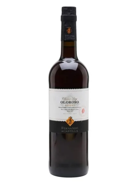 Bottle of Fernando de Castilla Oloroso sherry