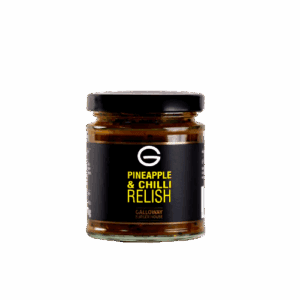 Jar of Galloway Pineapple and Chilli Relish