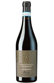 Bottle of Barbera D'Alba wine from Piemonte, Italy.