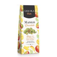 Casa Vila Mango Chocolate drink packaging