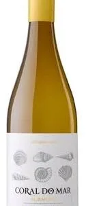 Coral do Mar white wine bottle, Rias Baixas label