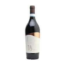 Bottle of Talo wine with modern label design