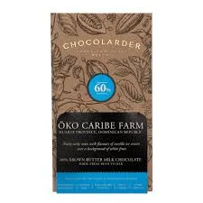 Chocolarder dark chocolate bar packaging